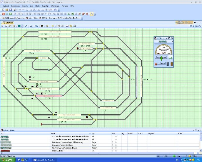 Stellwerk mit TC 7.0 Gold / Stand 20.04.2009